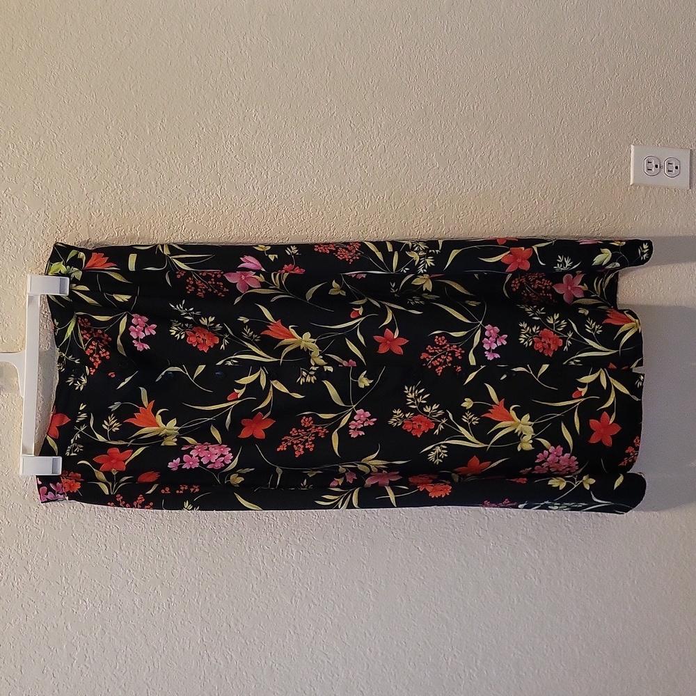 Floral Floor Length Skirt